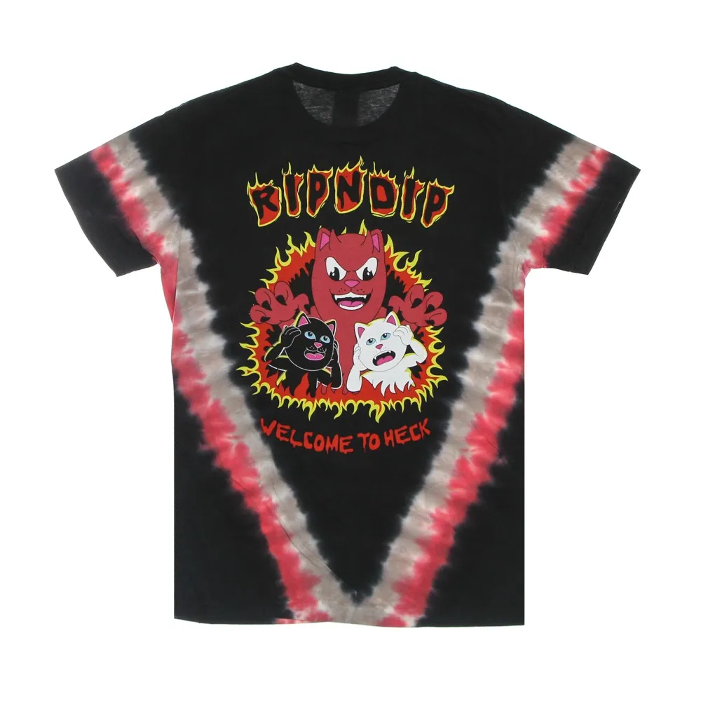 Maglietta Uomo Dark Side Tee Red/black Dye