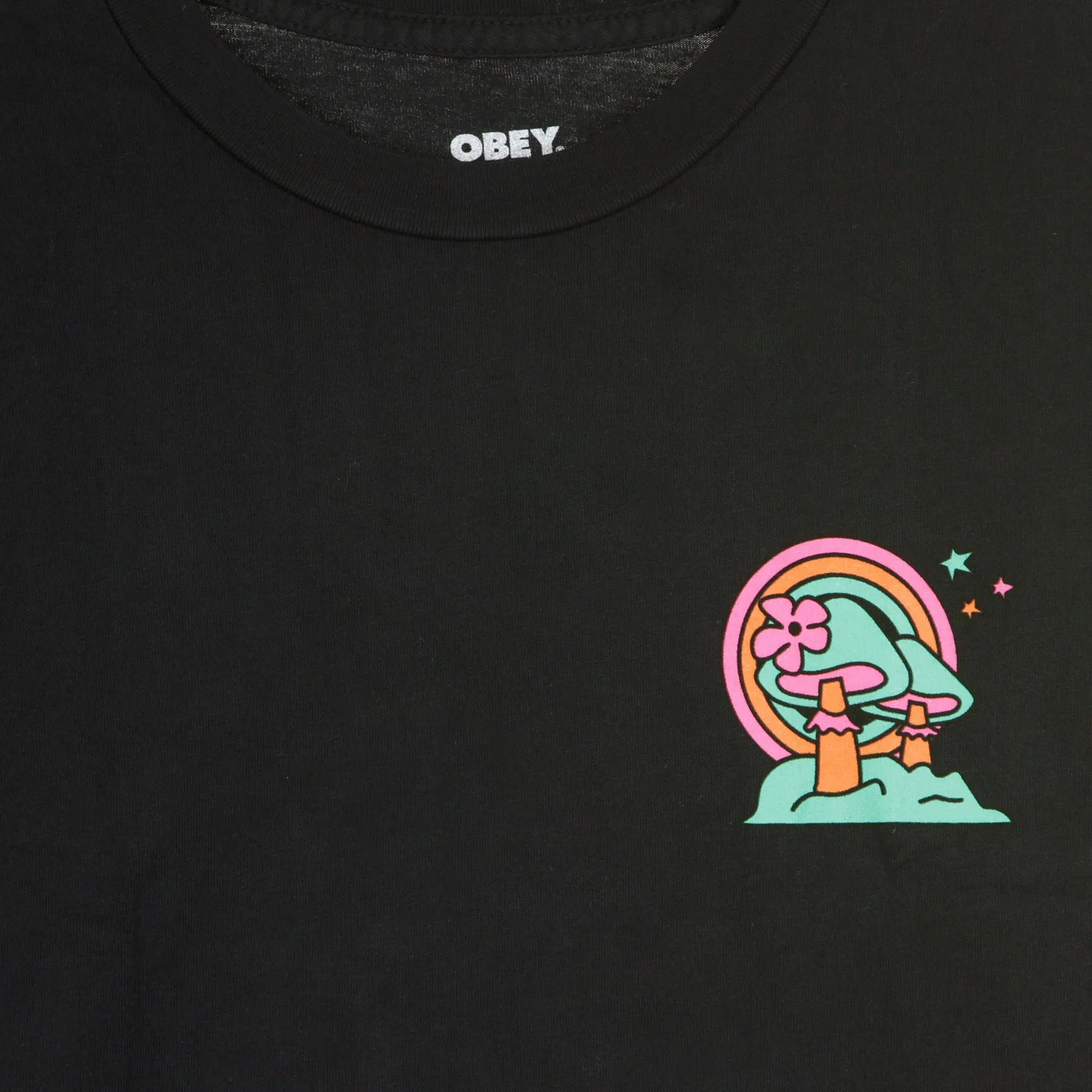 Maglietta Uomo Happy Land Black