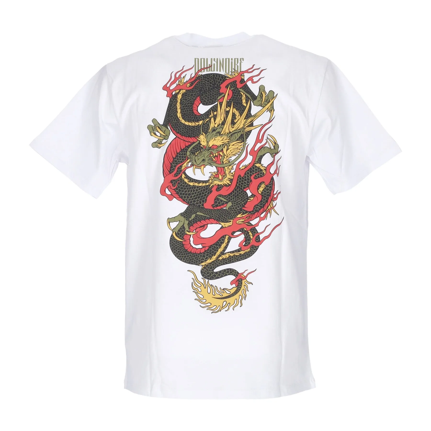 Maglietta Uomo Ryu Dragon Tee White