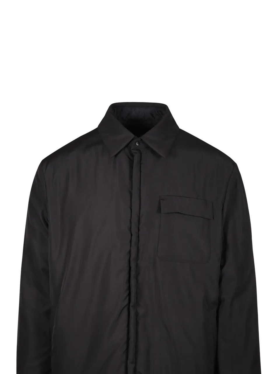 MEN VALENTINO BLACK POLYESTER DOWN JACKET