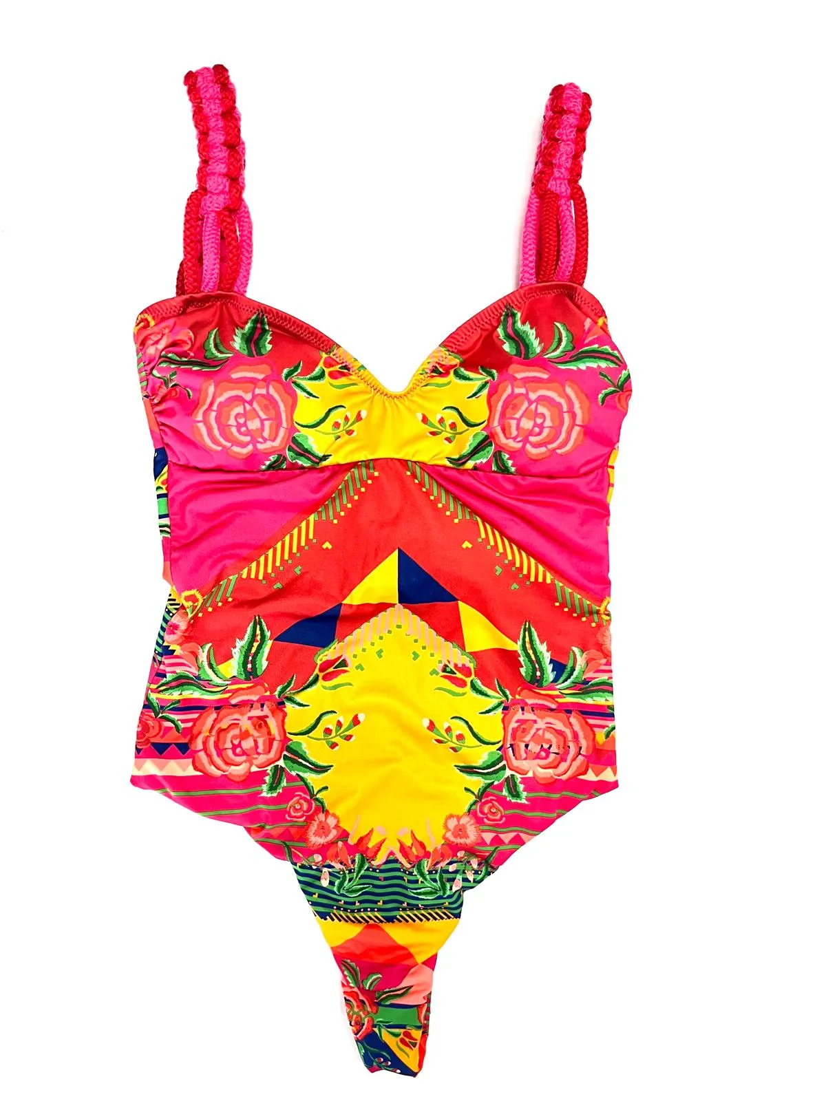 MONOKINI CON FANTASIA STAMPATA