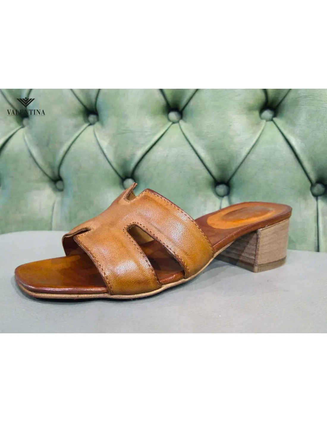 Mules con tacco medio