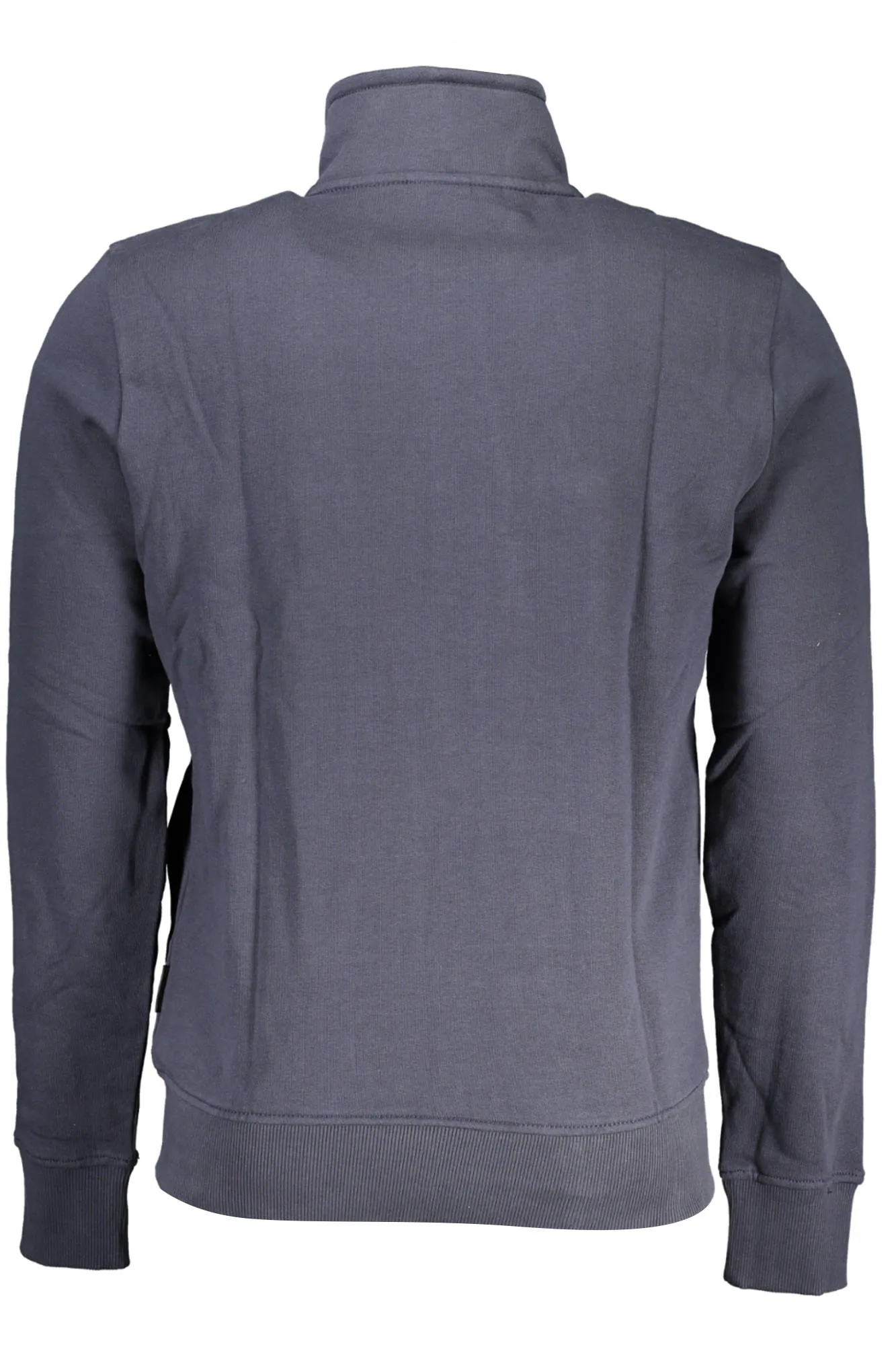 NAPAPIJRI FELPA CON ZIP UOMO BLU
