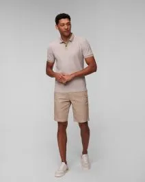 Polo beige da uomo Hugo Boss Phillipson