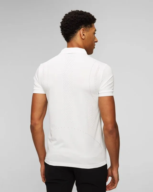 Polo bianca da uomo BOSS X MATTEO BERRETTINI Patteo