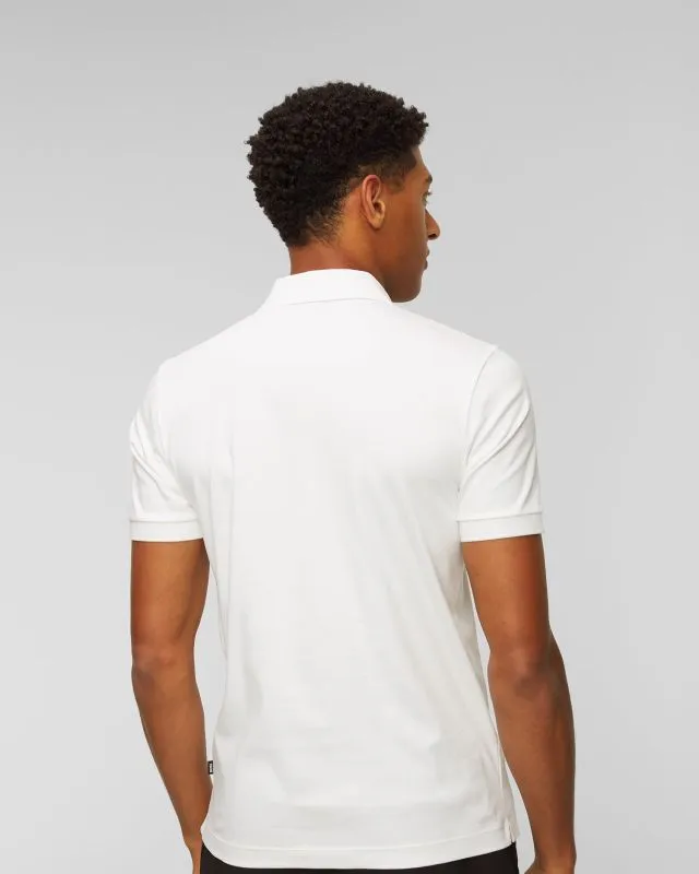 Polo bianca da uomo Hugo Boss Paras