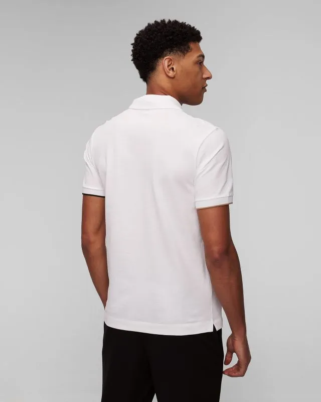 Polo bianca da uomo Hugo Boss Parlay