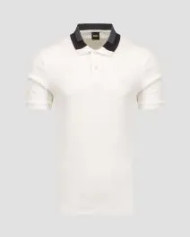 Polo bianca da uomo Hugo Boss Phillipson