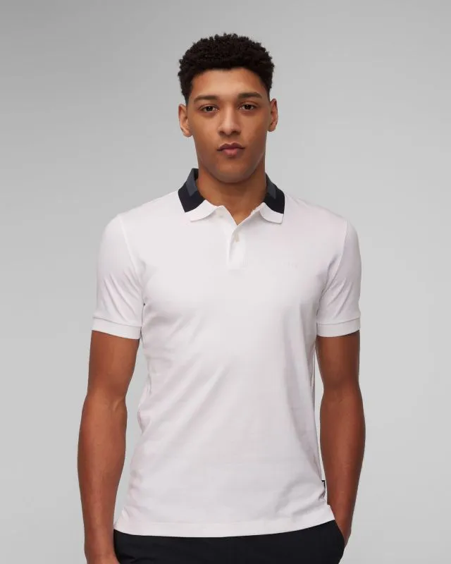 Polo bianca da uomo Hugo Boss Phillipson