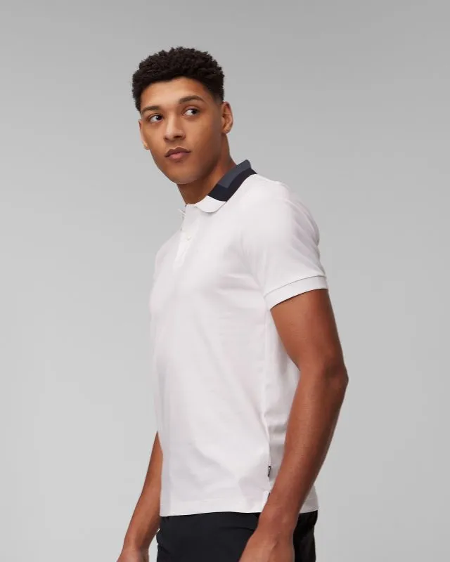 Polo bianca da uomo Hugo Boss Phillipson