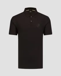 Polo nera Hugo Boss Parlay