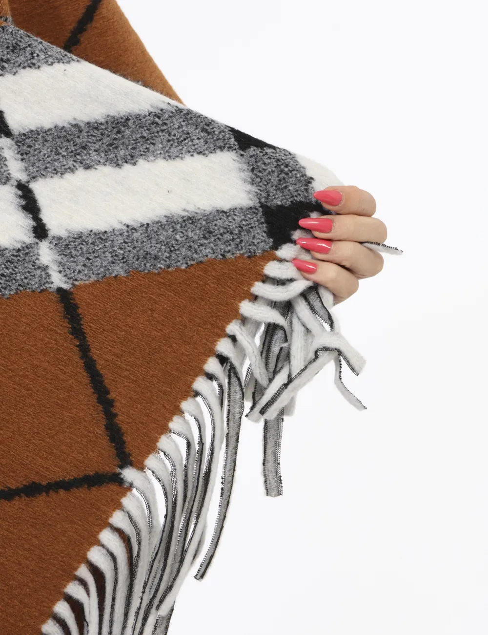 Poncho Concept83 Marrone
