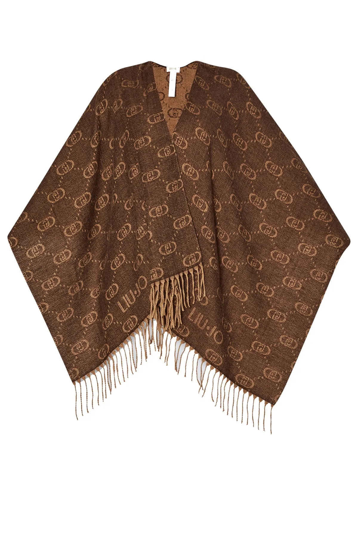 PONCHO LOGO MONOGRAM LIUJO donna