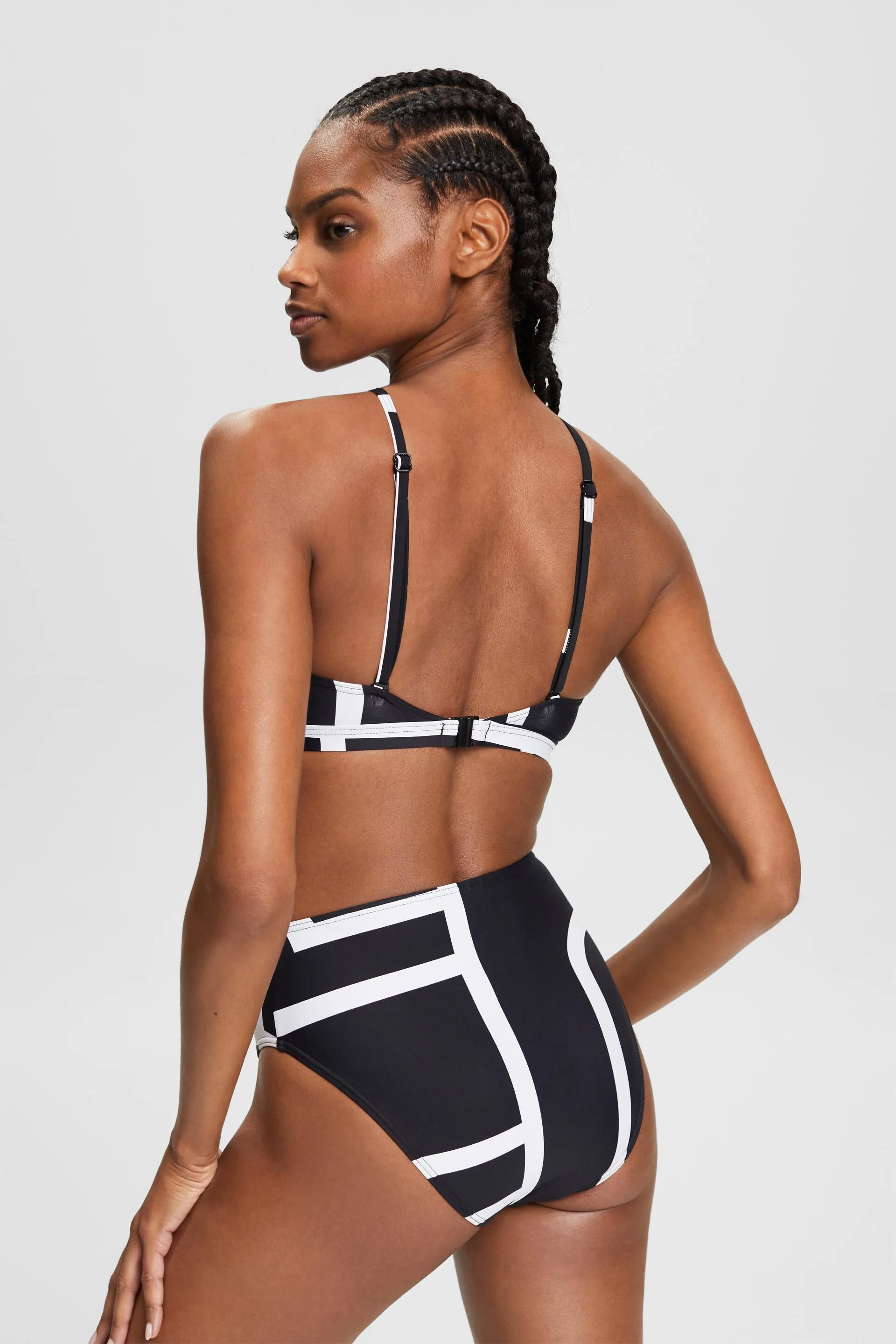 Reggiseno da bikini imbottito con stampa