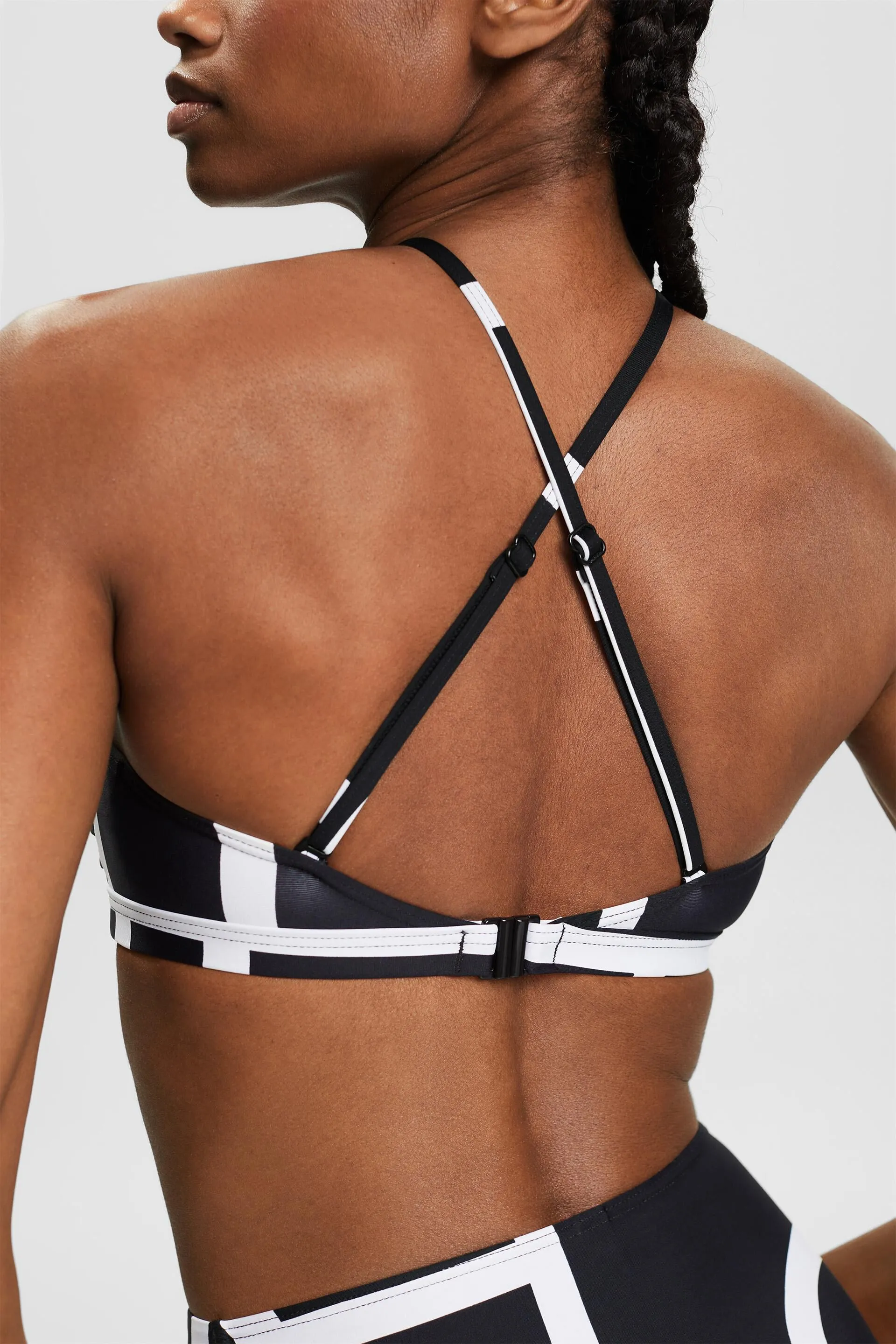 Reggiseno da bikini imbottito con stampa