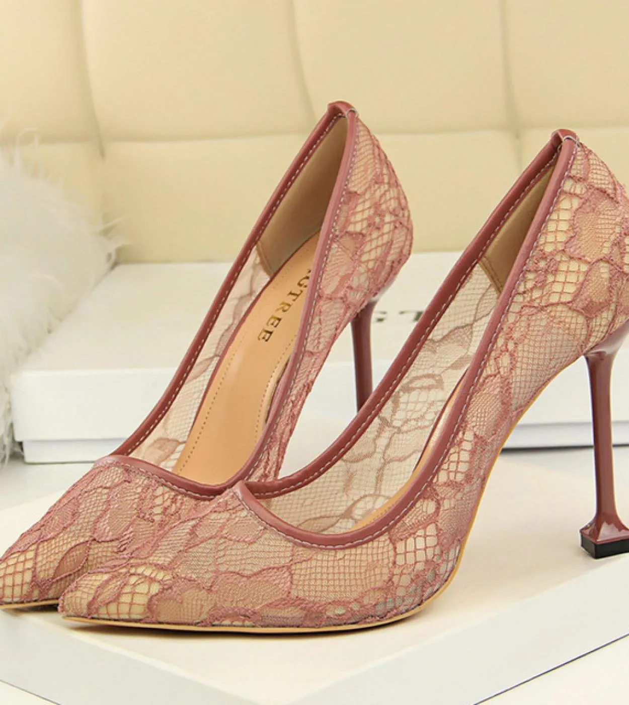 Scarpe con tacco alto blu donna 2022 Scarpe da donna con tacco alto 10cm Scarpe da sposa con tacco