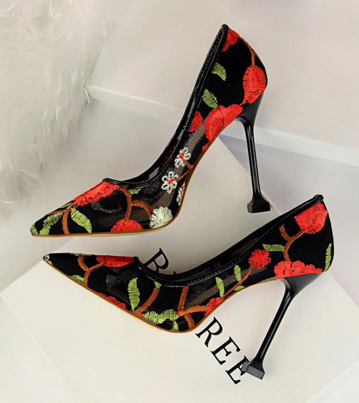 Scarpe con tacco alto blu donna 2022 Scarpe da donna con tacco alto 10cm Scarpe da sposa con tacco