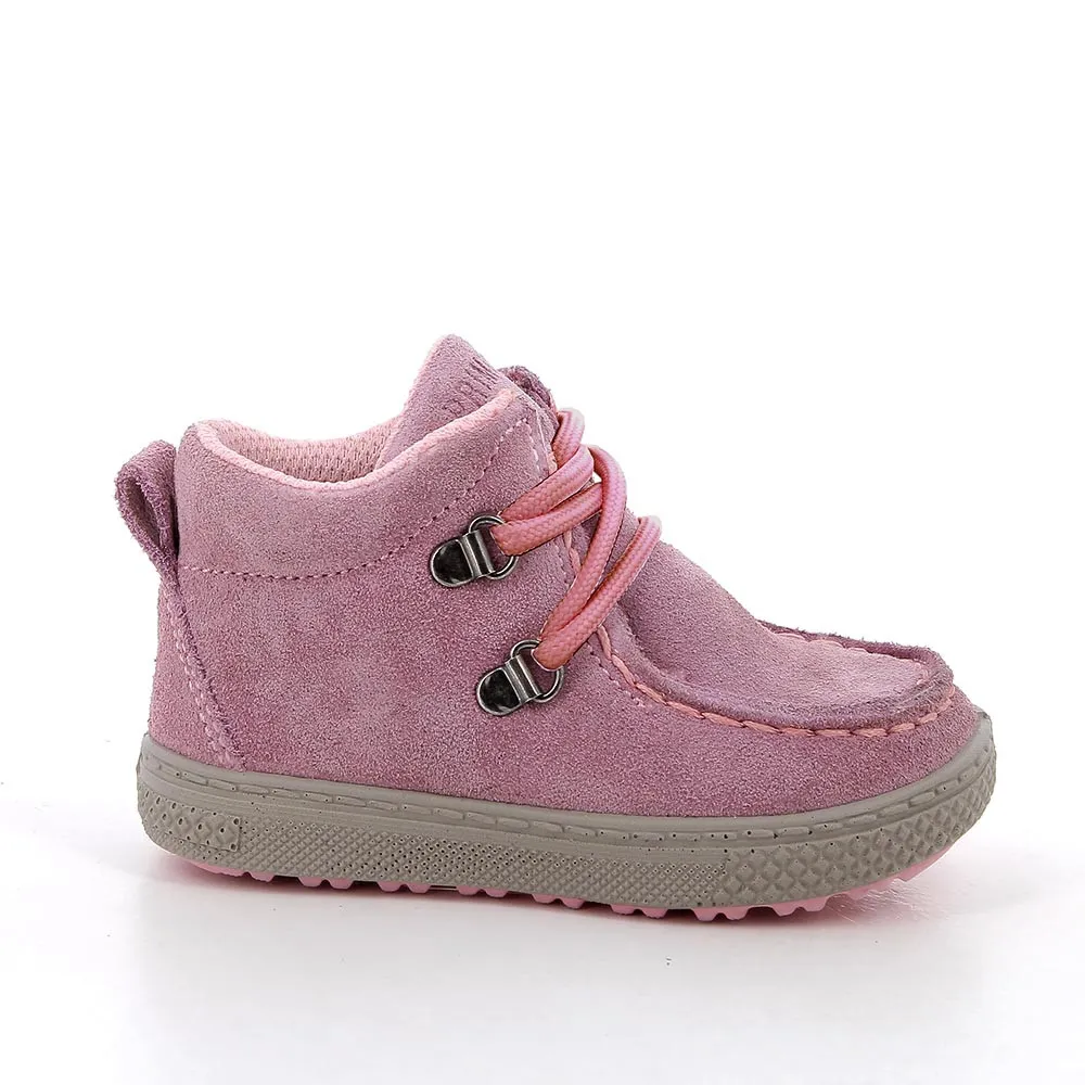 Scarpe in pelle da bambina pink            