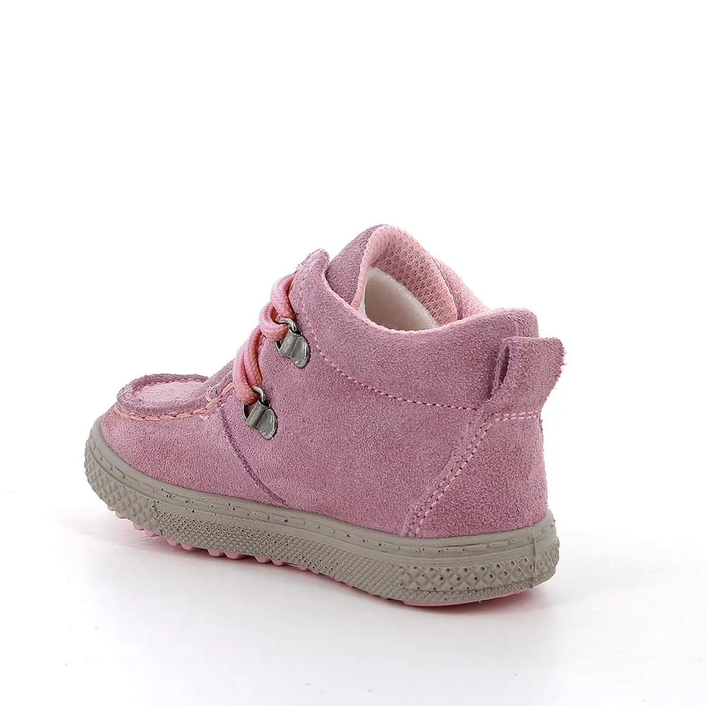 Scarpe in pelle da bambina pink            