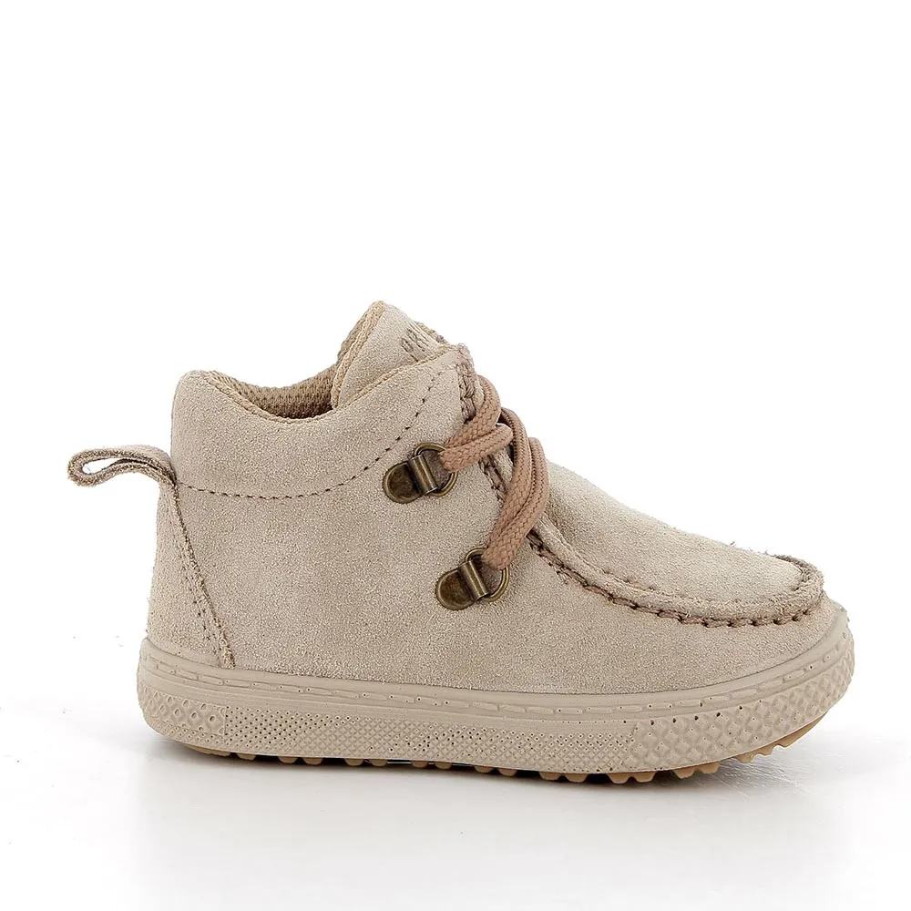 Scarpe in pelle da bambino avorio            
