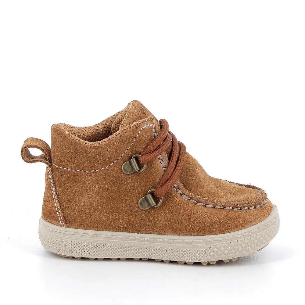 Scarpe in pelle da bambino cuoio            