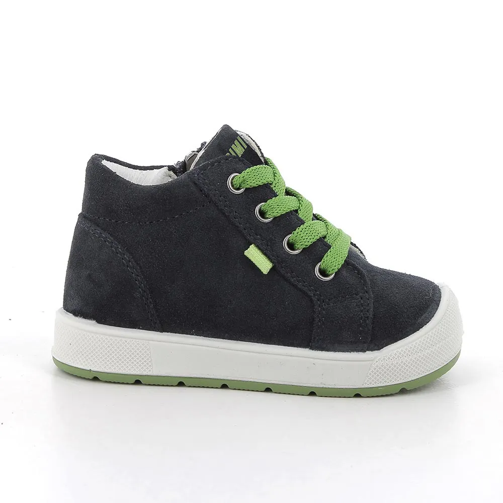 Scarpe in pelle da bambino navy            