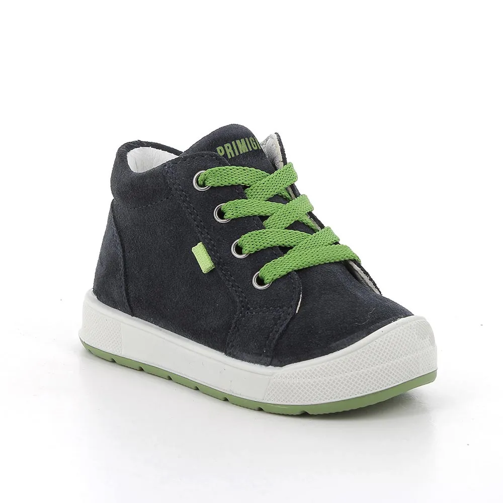 Scarpe in pelle da bambino navy            