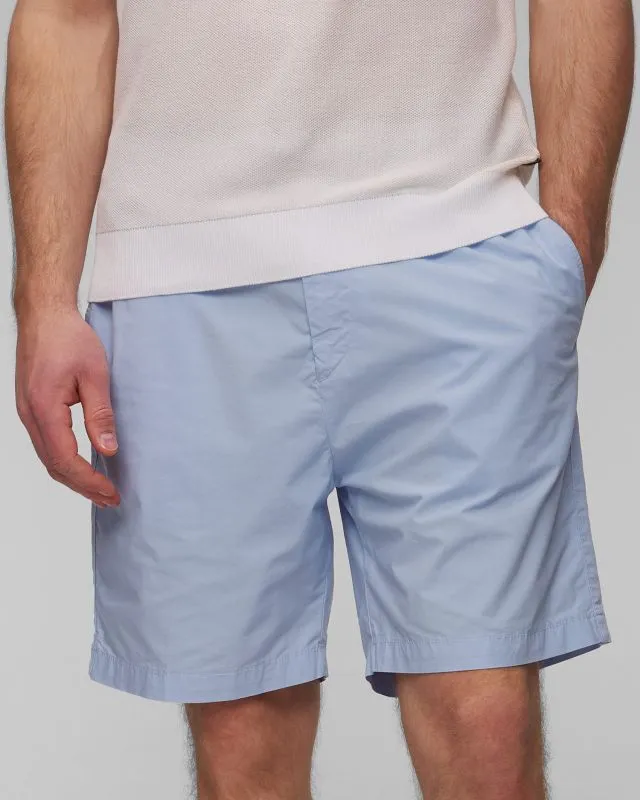 Shorts azzurri da uomo Hugo Boss Kenosh