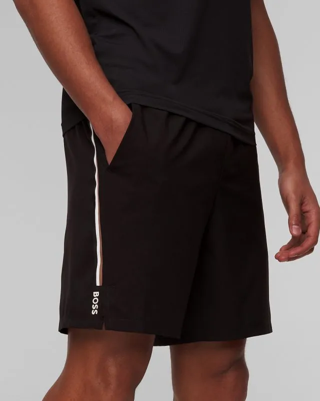 Shorts neri da uomo Hugo Boss S_Break