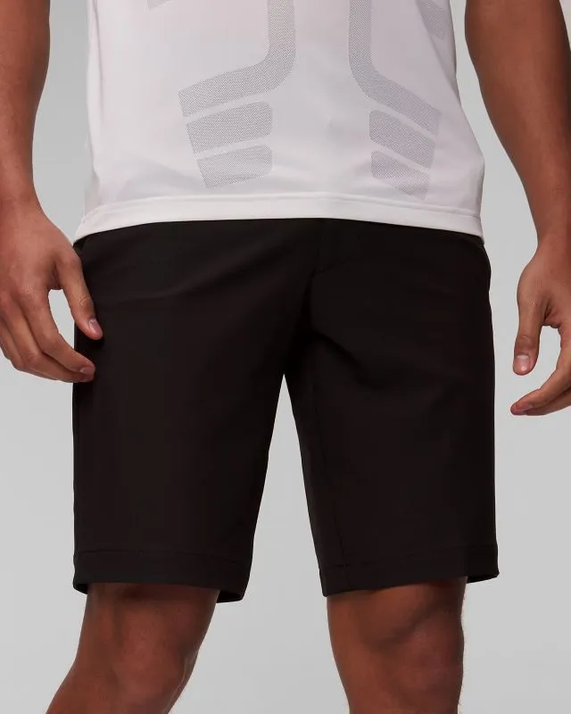 Shorts neri da uomo Hugo Boss S_Commuter