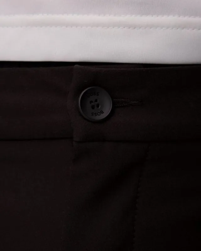 Shorts neri da uomo Hugo Boss S_Commuter