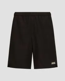 Shorts neri da uomo Hugo Boss S_Set