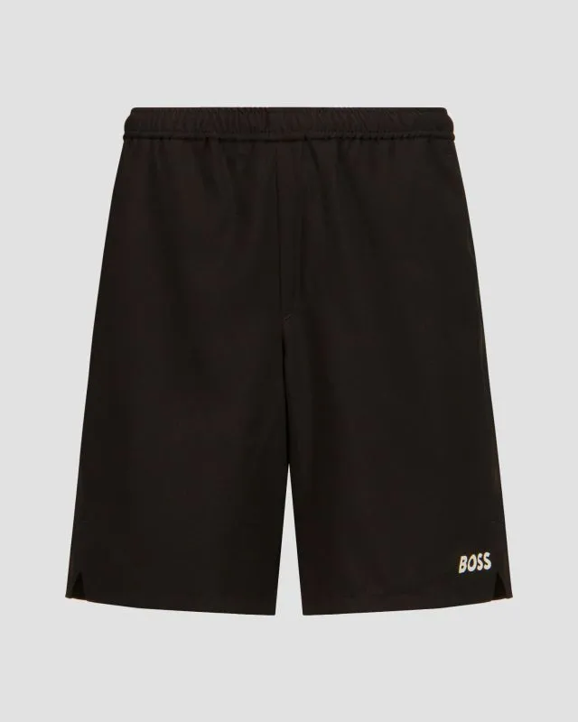 Shorts neri da uomo Hugo Boss S_Set