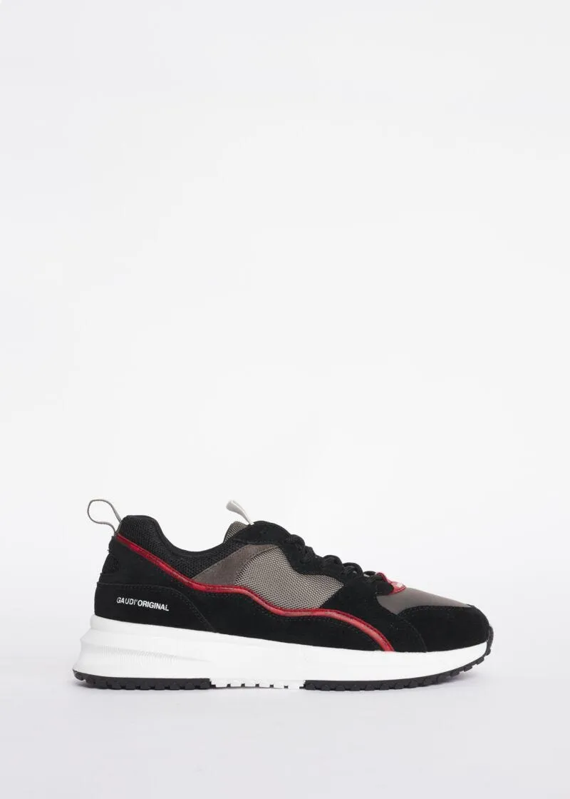 Sneaker in pelle scamosciata