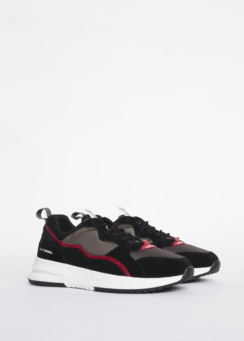 Sneaker in pelle scamosciata