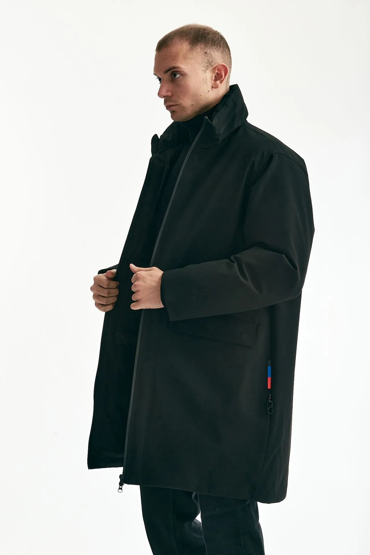 Soprabito imbottito nero 