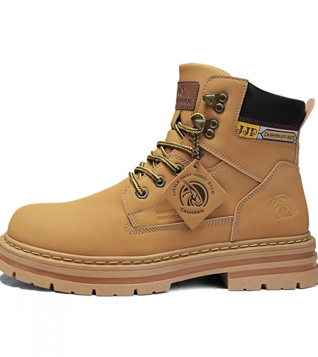 Stivali alti Scarpe da uomo in pelle Moda Stivali da motociclista alla caviglia per uomo Stivali invernali Scarpe da uomo String