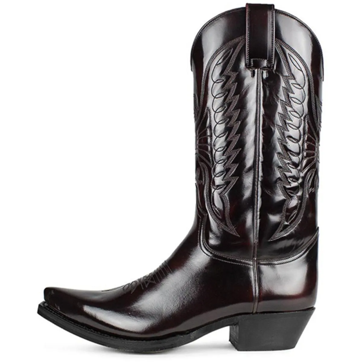 Stivali da cowboy occidentali con punta a punta Stivali da uomo con plateau impermeabili taglie forti autunno Scarpe da passeggi