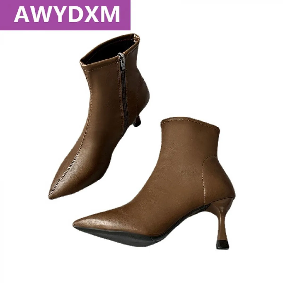 Stivali da donna firmati con tacco alto Stivali alla moda Tacchi firmati Tacchi alti Moda