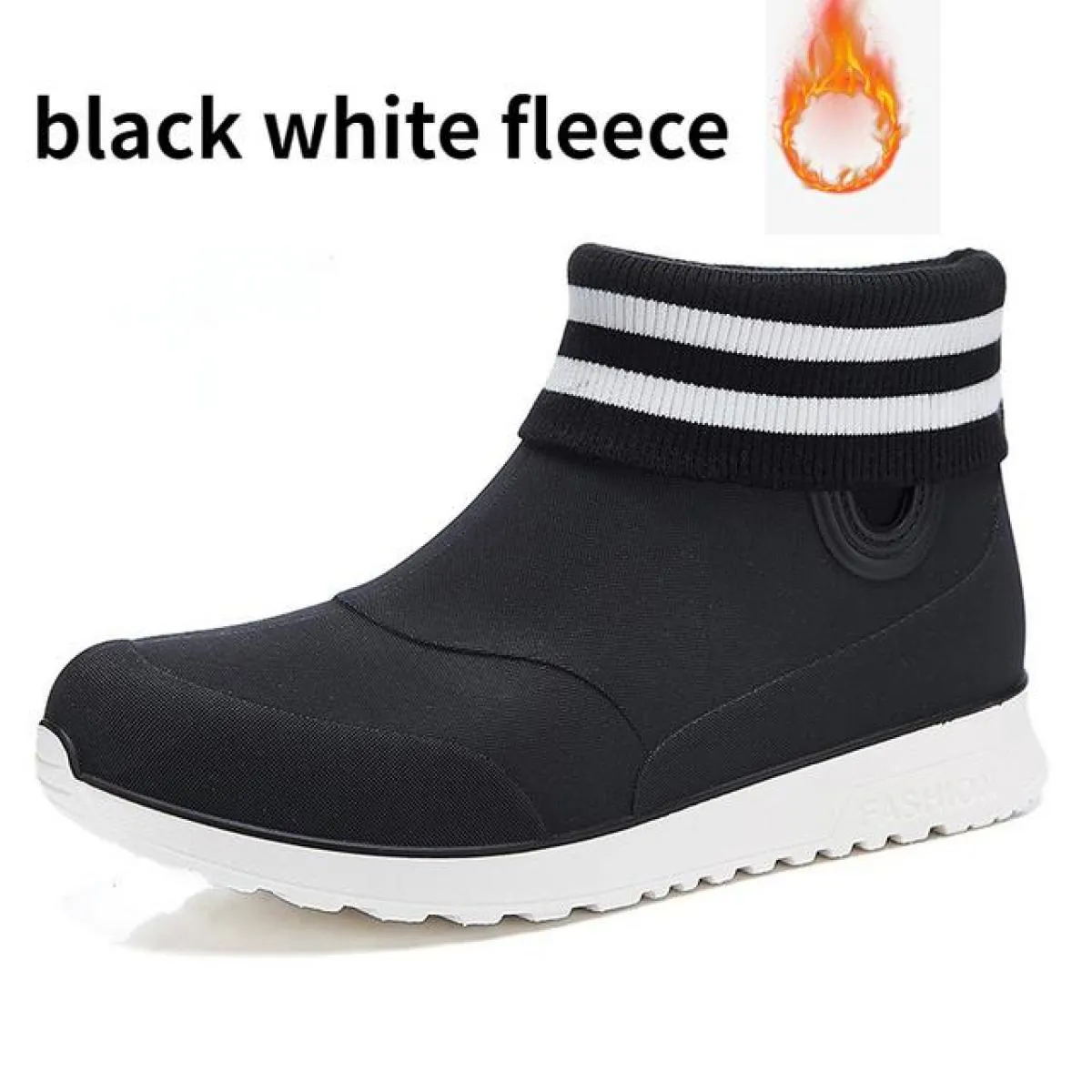 Stivali da pioggia da uomo stile testa tonda stivali corti antiscivolo da esterno fondo morbido scarpe impermeabili da cucina Za