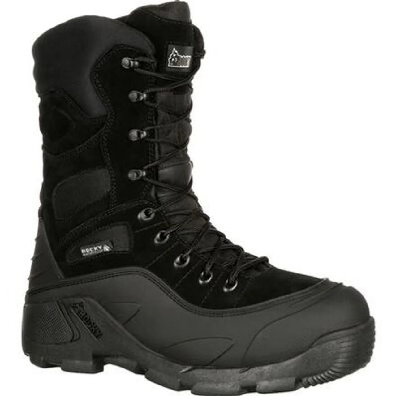 Stivali Rocky Blizzardstalker Pro impermeabili con isolamento Thinsulate da 1200 grammi neri