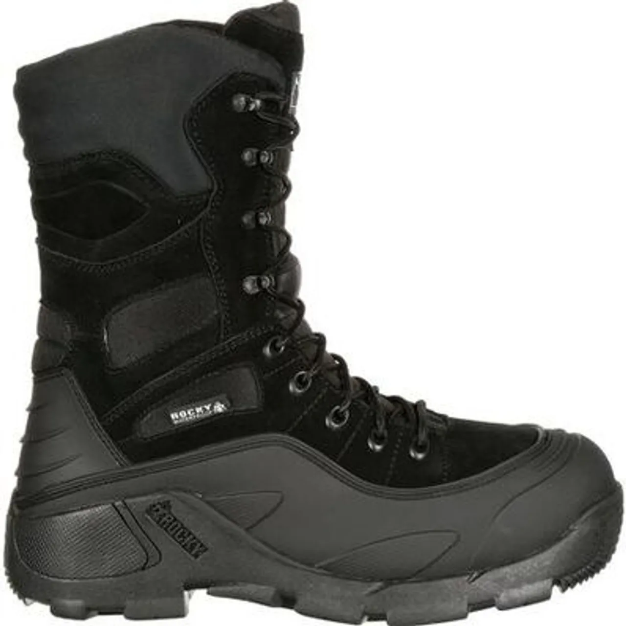 Stivali Rocky Blizzardstalker Pro impermeabili con isolamento Thinsulate da 1200 grammi neri