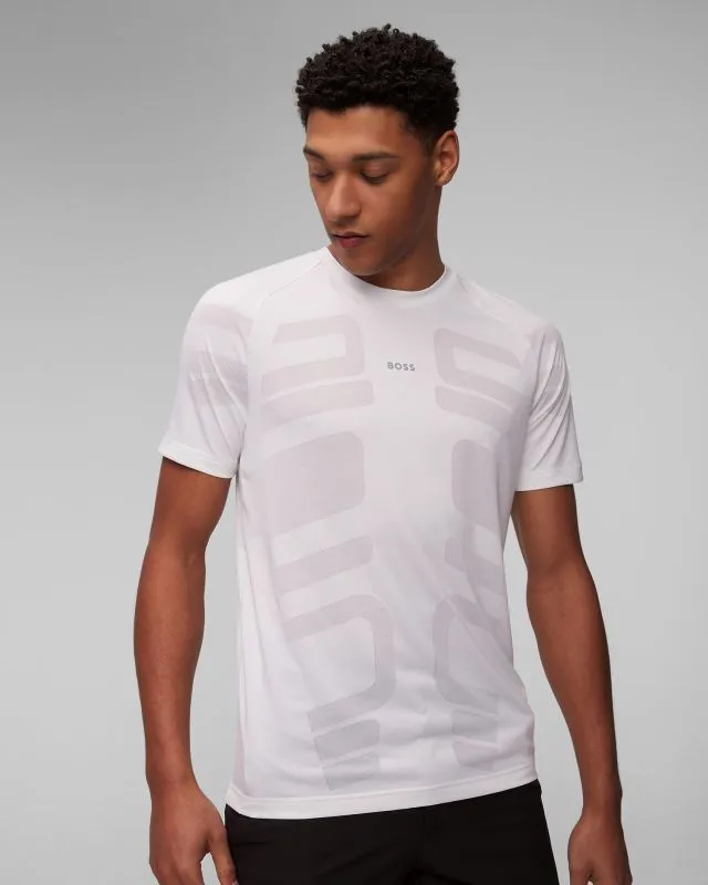 T-shirt bianca da uomo Hugo Boss Tariq