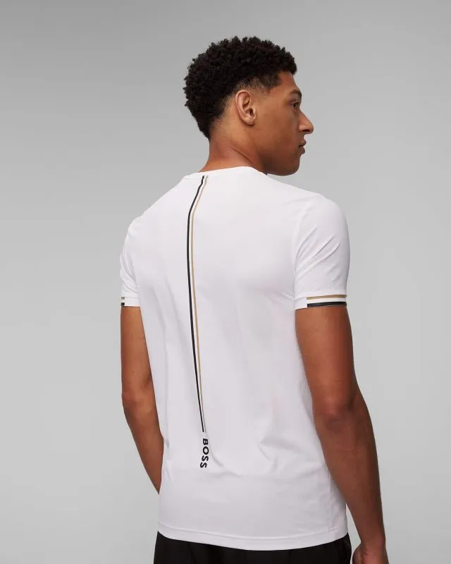 T-shirt bianca da uomo Hugo Boss Tee MB