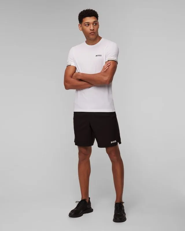 T-shirt bianca da uomo Hugo Boss Tee MB