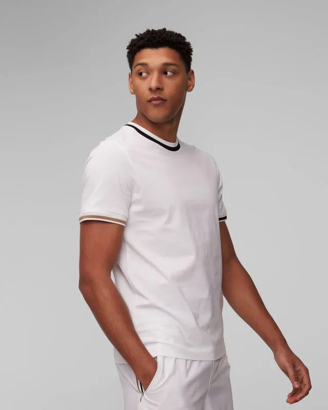 T-shirt bianca da uomo Hugo Boss Thompson
