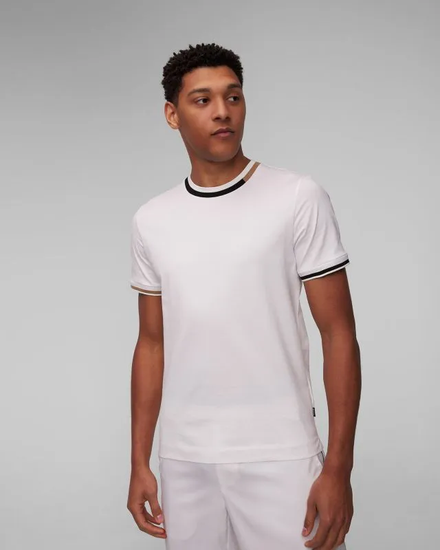 T-shirt bianca da uomo Hugo Boss Thompson