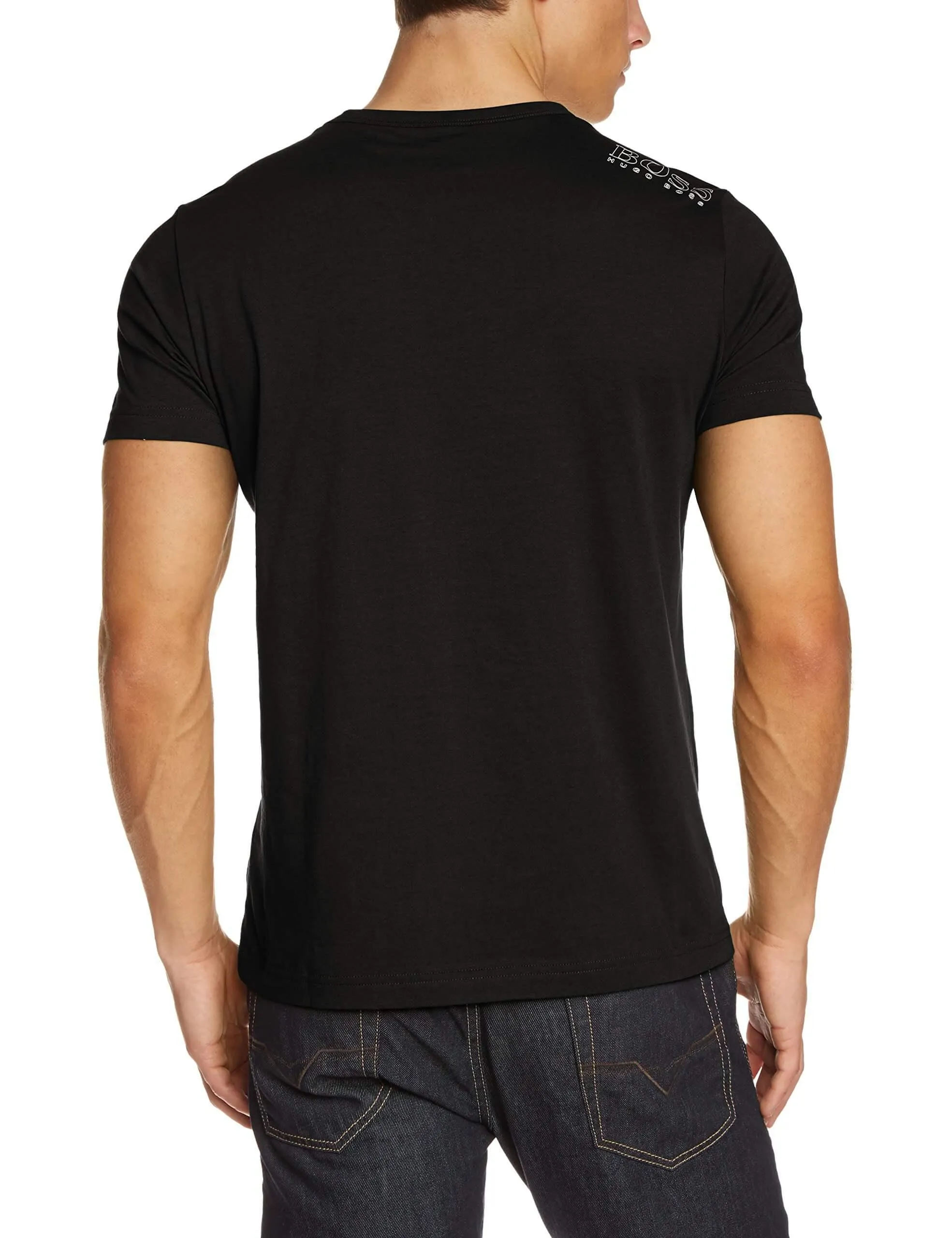 T-Shirt Boss Vestibilita Regolare Con Dettagli a Contrasto