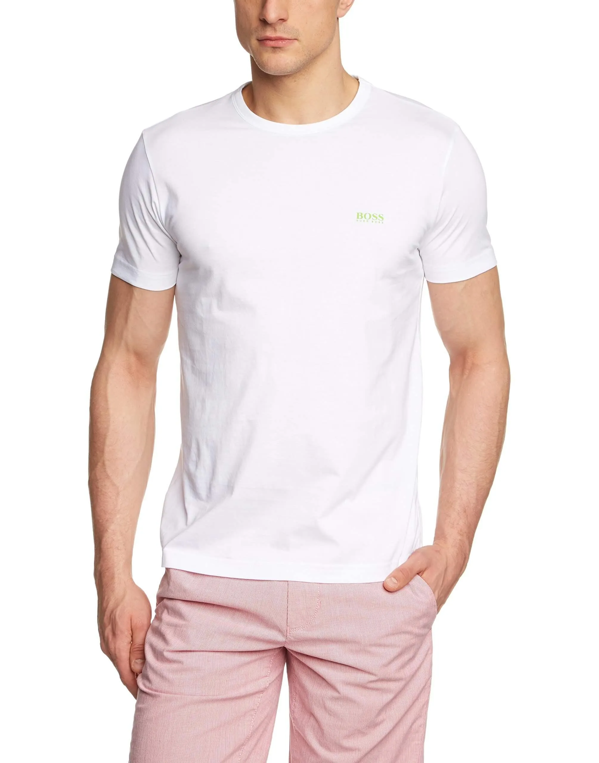 T-Shirt Boss Vestibilita Regolare Con Dettagli a Contrasto