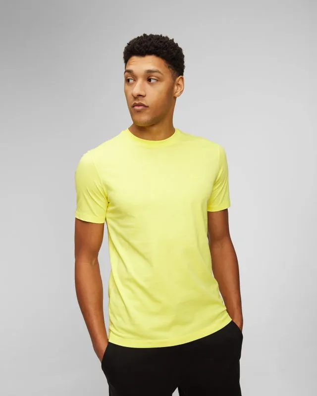 T-shirt gialla da uomo Hugo Boss Thompson